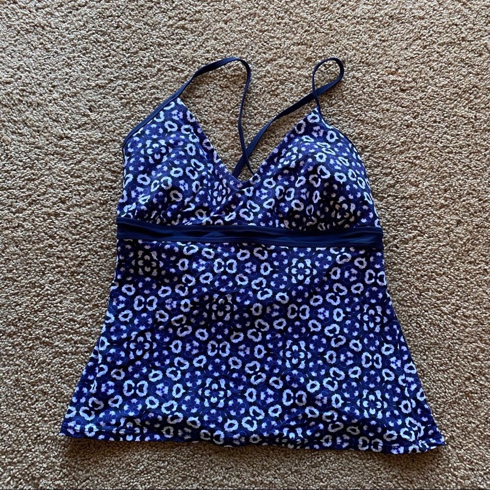 Floral Tie Tankini